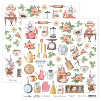 ScrapBoys Kitchen Stories 12x12 Inch Paper Pack (KIST-08)